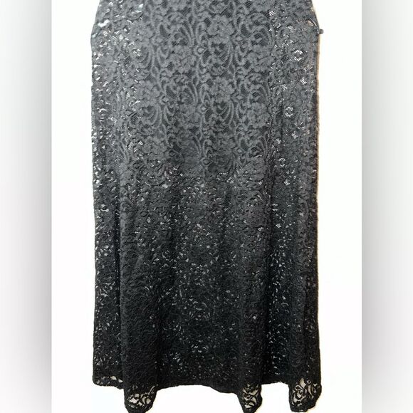 Free People x Revolve Adored Maxi Black Lace Dress - Picture 5 of 11